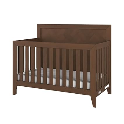 Kieran 4-in-1 Convertible Crib, Baby Crib Converts to Day Bed, Toddler