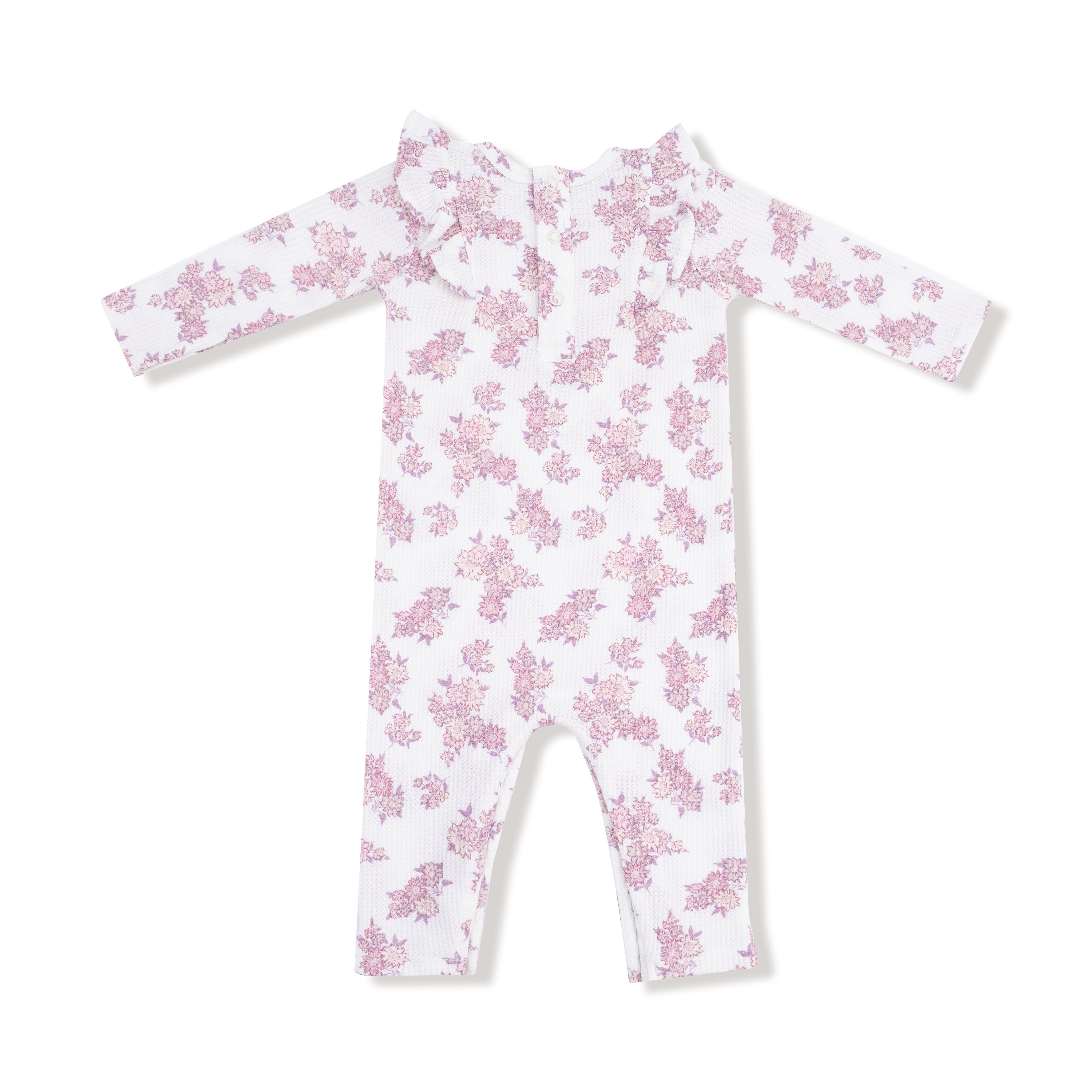 Countryside Coreopsis - Long Sleeve Ruffle Romper