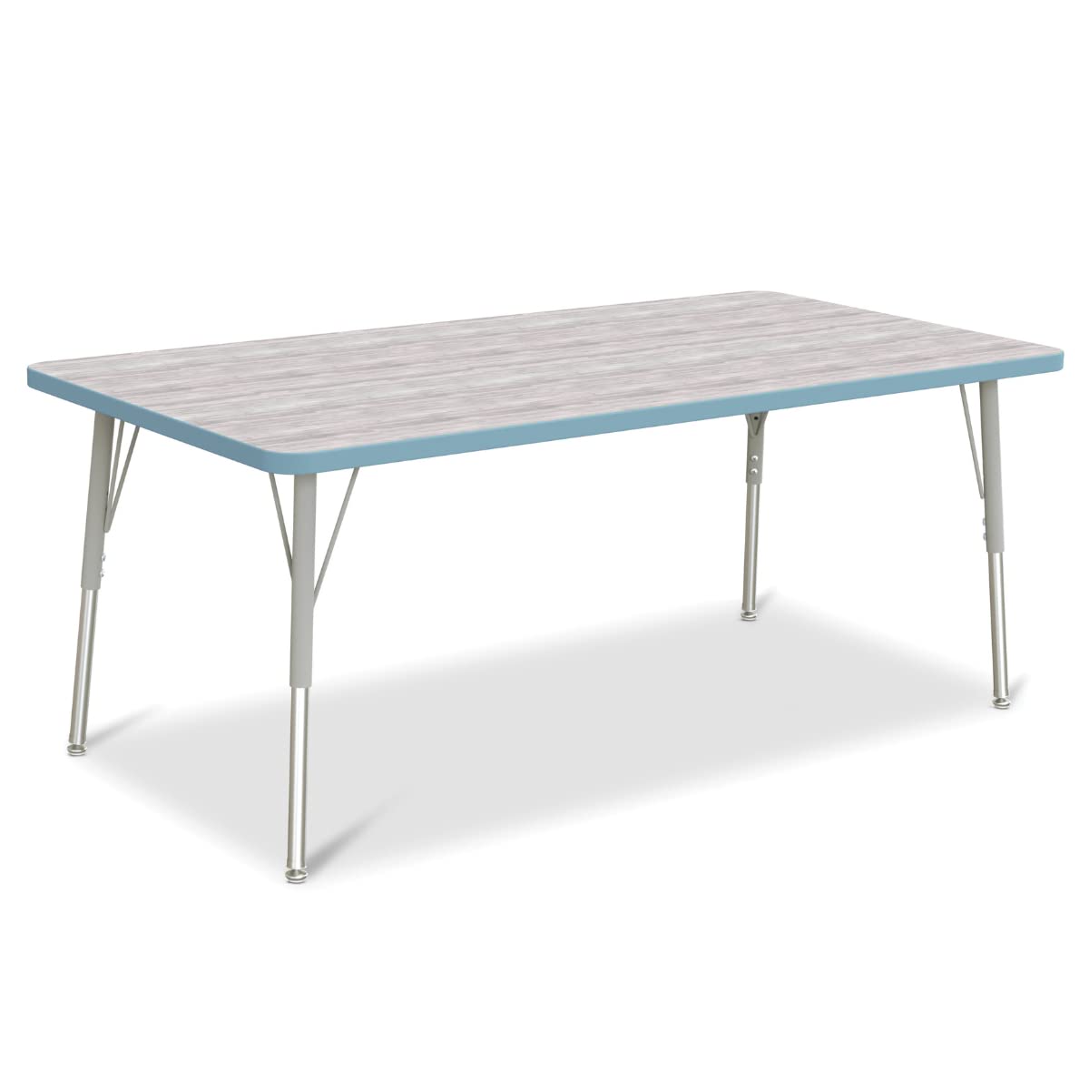 Rectangle Activity Table, 60" x 30", A-Height (24"-31" Adjustable Height)