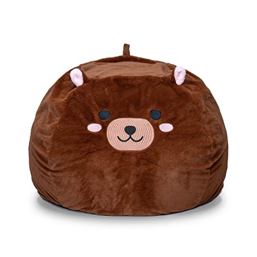 Faux Fur Bean Bag Chair Cover for Kids Teens Adults