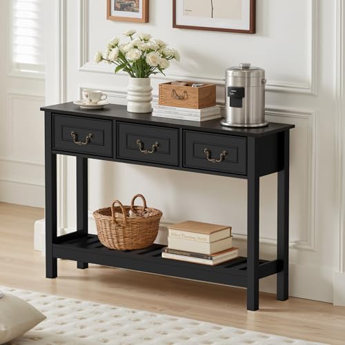 Console Table with 3 Drawers