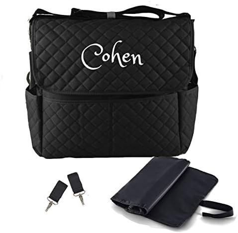 Large Diaper Bag Messenger Bag Baby Shoulder Bag Monogram Custom Diaper bag