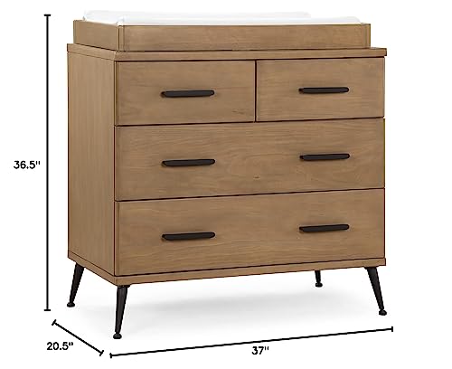 4 Drawer Dresser with Changing Top