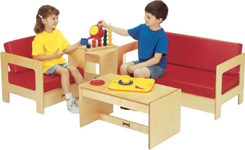 Kids Living Room Set, Red