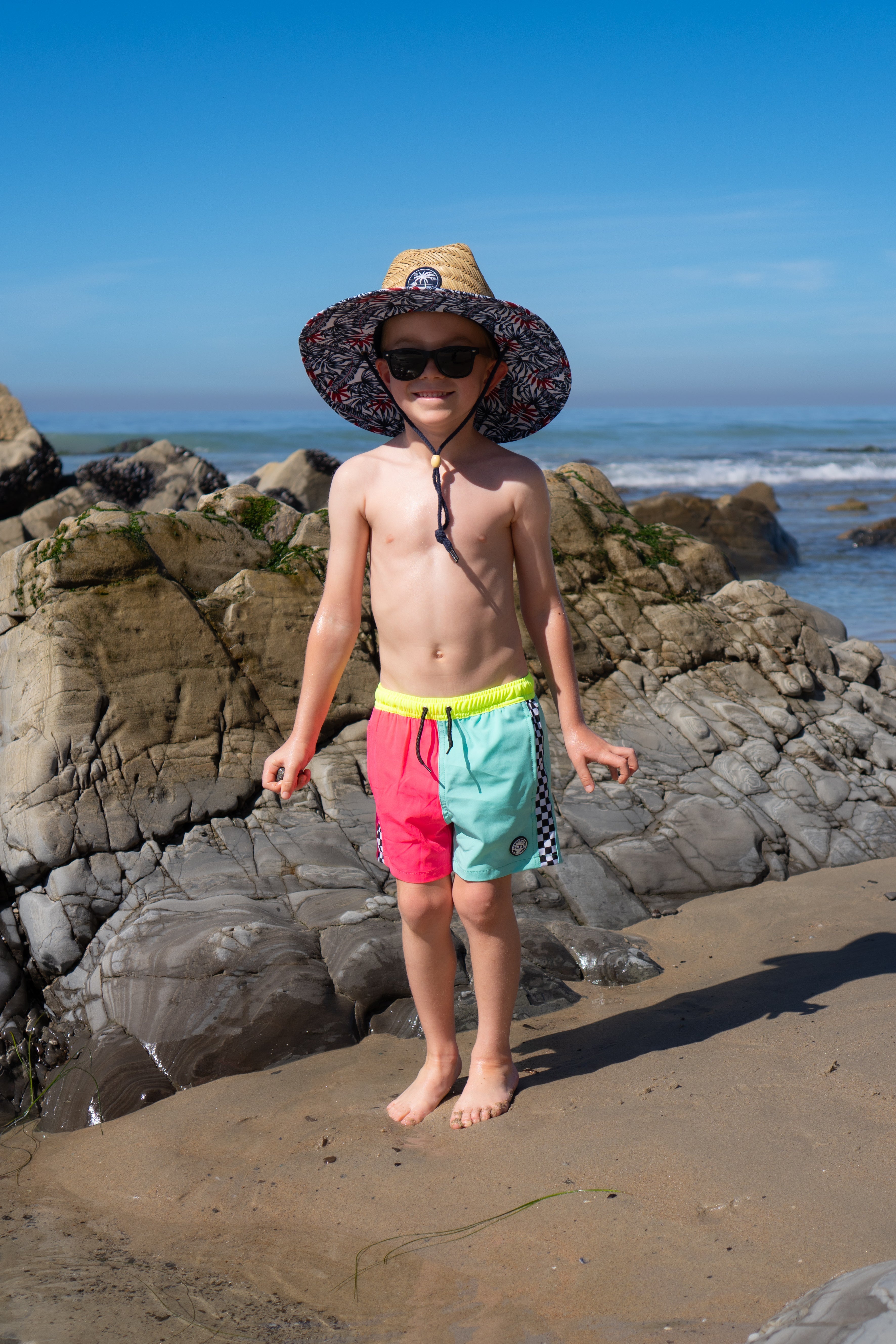 High Voltage Swim Trunks