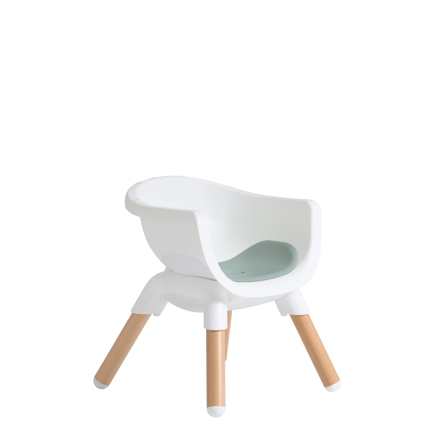 Multi-Mode Wooden Highchair - European Beech Wood Convertible Chair