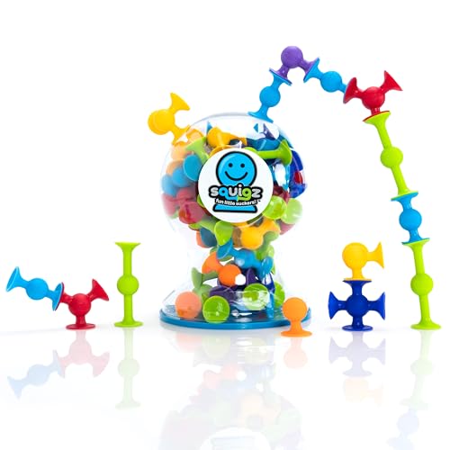 Toys Squigz Deluxe Set - 50-Piece Suction Construction Toys
