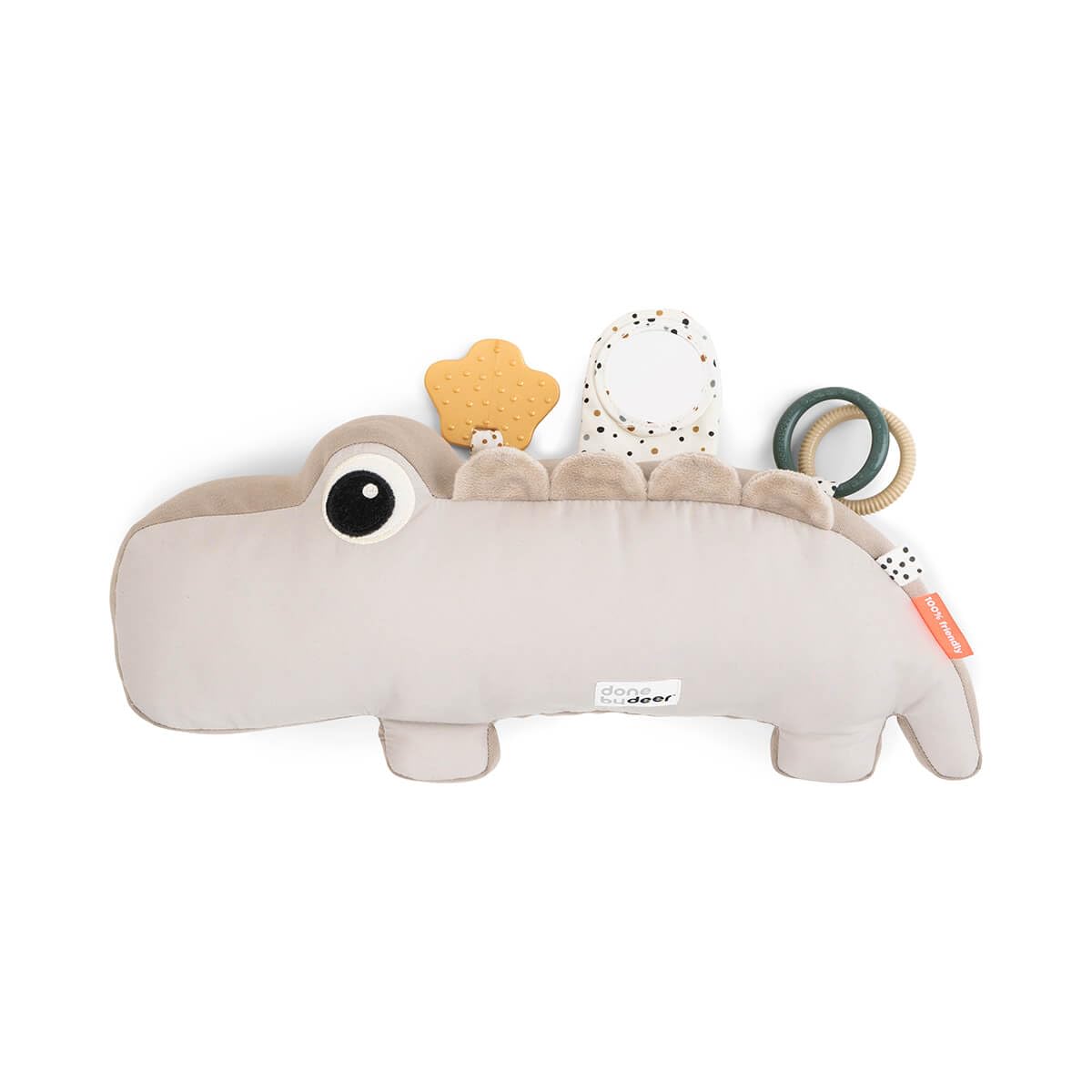 Lalee Activity Spiral Baby Toy and Croco Tummy Time Activity Toy - Sensory Stimulation