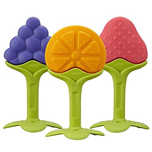 Award Winning Original Teethin’ Smart EZ Grip Fruit Teether by Innobaby