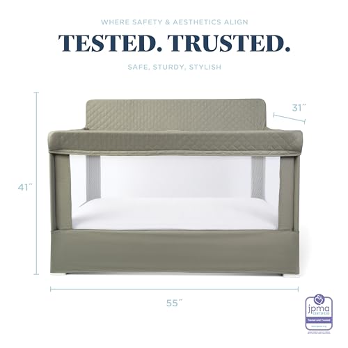 Lunaire Organic Full Size Crib with Breathable Mesh