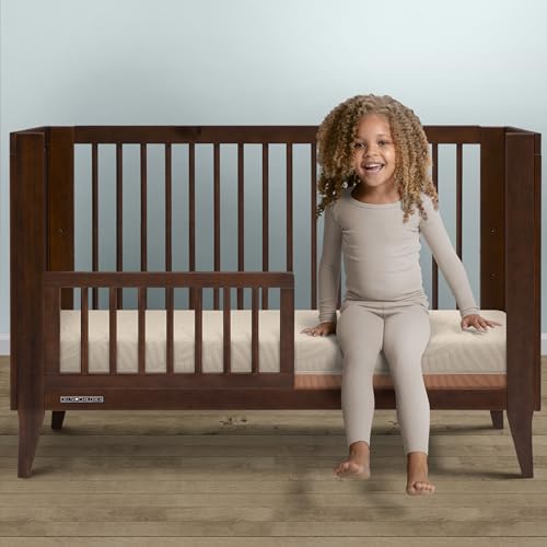 Breathable Crib and Toddler Mattress with Washable Cover