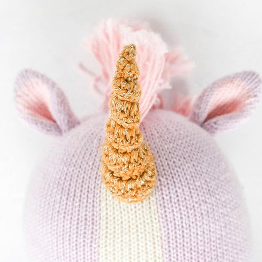 Zoe The Unicorn Little 13" Hand-Knit Doll – 1 Doll = 10 Meals, Fair Trade, Heirloom Quality