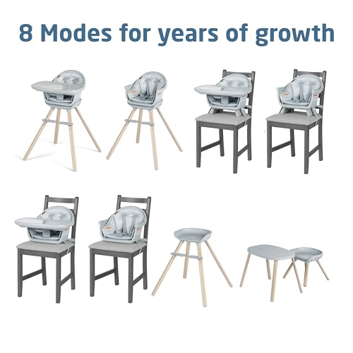 8-in-1 Convertible High Chair for Babies and Toddlers