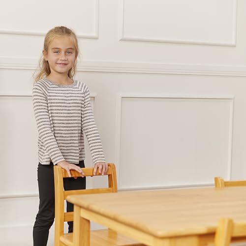 Hardwood Ladderback Chair Kids 12 Inch Seat