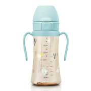 Flip Top Spill Proof Sippy Cup, PPSU, BPA Free, 10 oz, Stage 2 Straw