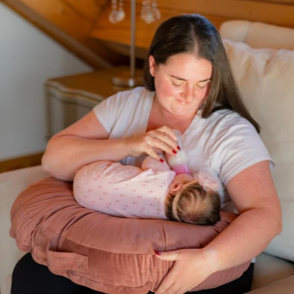 Nursing Pillow with Removable Cover, Washable Cover