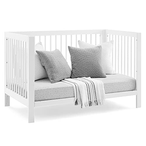 6-in-1 Convertible Crib with Adjustable Mattress Height