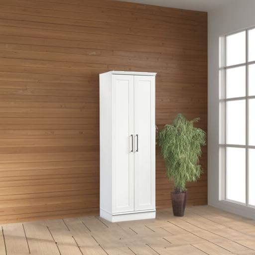 Tall Storage Cabinet with Adjustable Shelves
