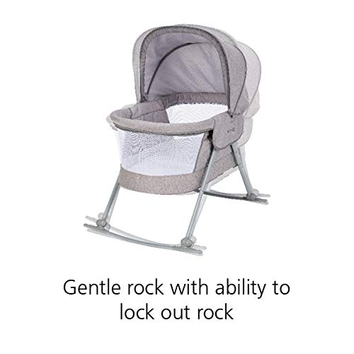 Portable Rocking Bassinet with Canopy