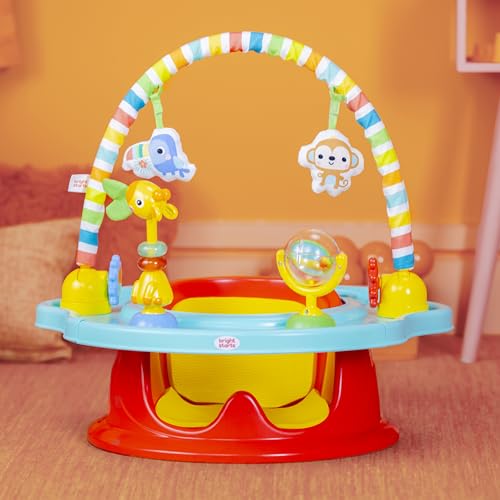 3-in-1 Baby Activity Seat with Toys and Booster