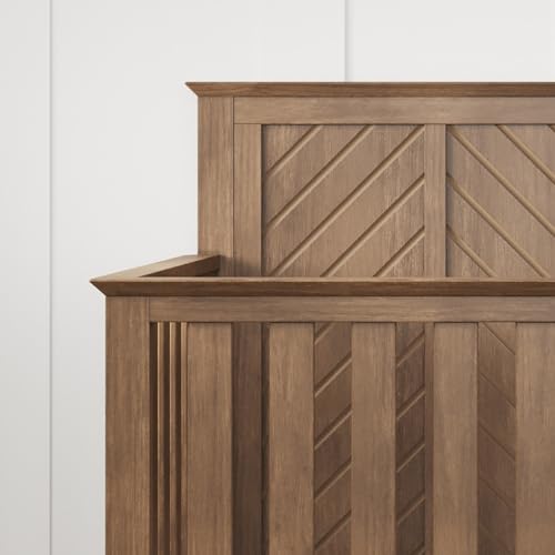 4-in-1 Convertible Crib and Dresser Nursery Set