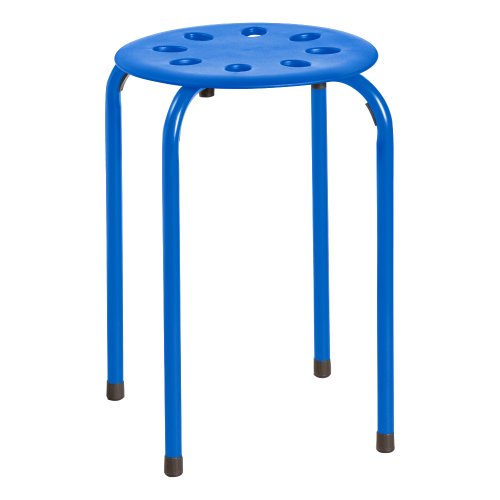 Stacking Stools Set of 5 - Portable Classroom and Office Seating