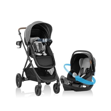 Shyft Intuiti Travel System with Revolve180 LiteMax NXT Rotational Infant Car Seat