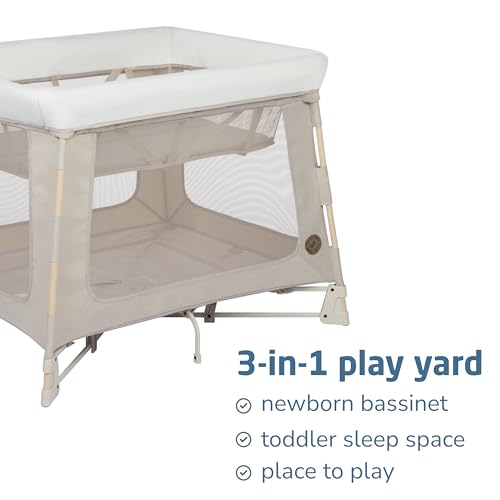Swift 3-in-1 Baby Playard with Bassinet
