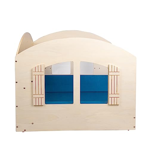 Reading Nook for Kids with Floor Mat and Backrests