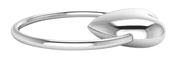 925 Sterling Silver Heart Teether Rattle - Newborn Baby Boy and Baby Girl Gift