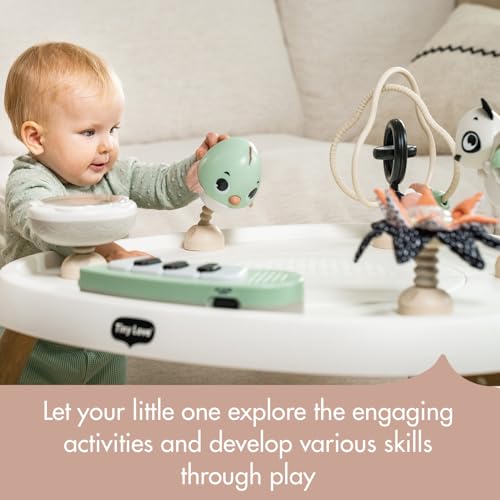 5-in-1 Stationary Activity Center Black & White