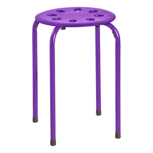 Stacking Stools Set of 5 - Portable Classroom and Office Seating