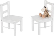Wooden Kids Chair Set of 2 for Toddlers