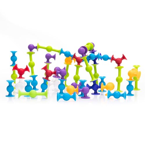 Toys Squigz Deluxe Set - 50-Piece Suction Construction Toys