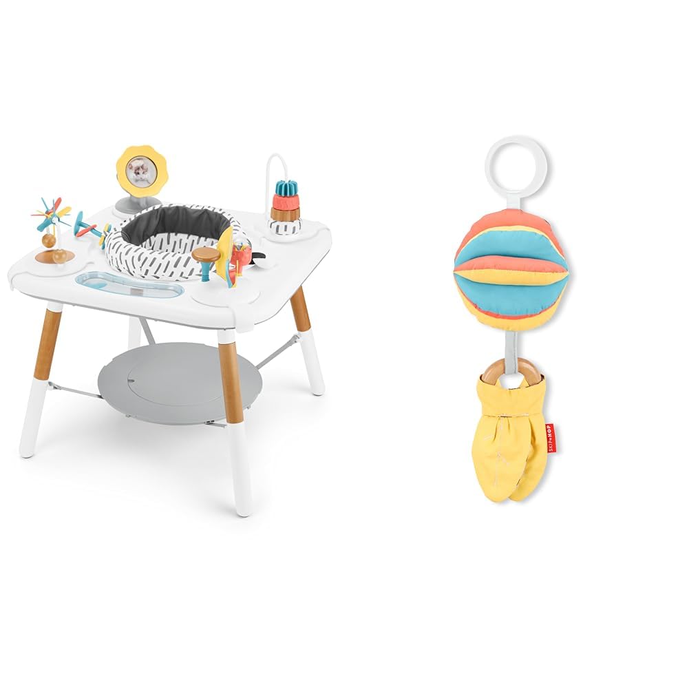 Discoverosity Montessori-Inspired 3-Stage Activity Center & Play Table 3-in-1 Baby Activity