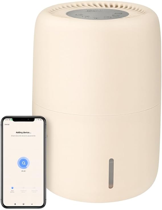 Humea Smart Evaporative Humidifier with WiFi & App Control - 3L Tank
