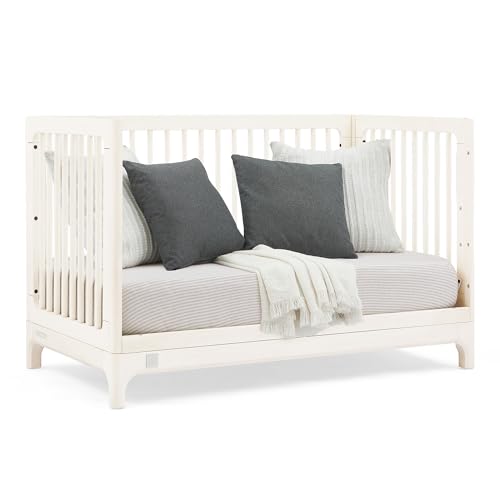 4-in-1 Convertible Crib with Adjustable Mattress Heights