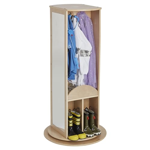 Rotating Dress-Up Carousel Costume Organizer
