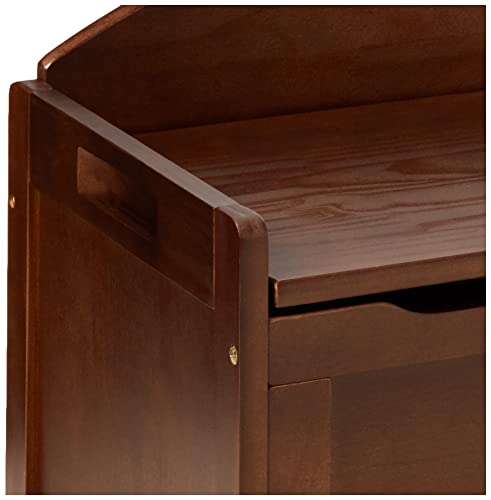 Wooden Toy Chest with Safety Hinge