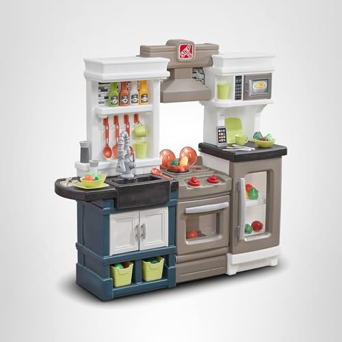 Modern Metro Kitchen Playset for Kids with 30+ Accessories