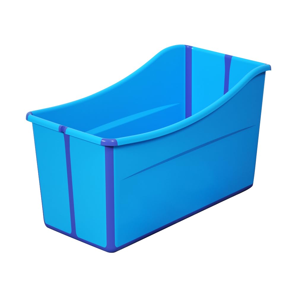 Large Foldable Bathtub for Toddler Collapsible Baby Bathtub Portable