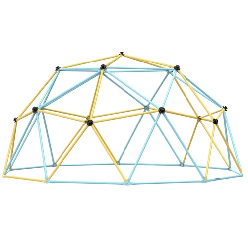 10FT Geometric Climbing Dome for Kids 3-10 Years
