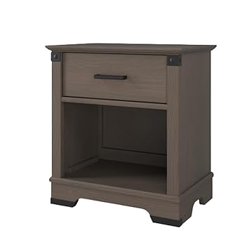 Redmond 1 Drawer Nightstand for Nursery or Bedroom