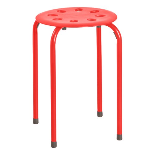 Stacking Stools Set of 5 - Portable Classroom and Office Seating
