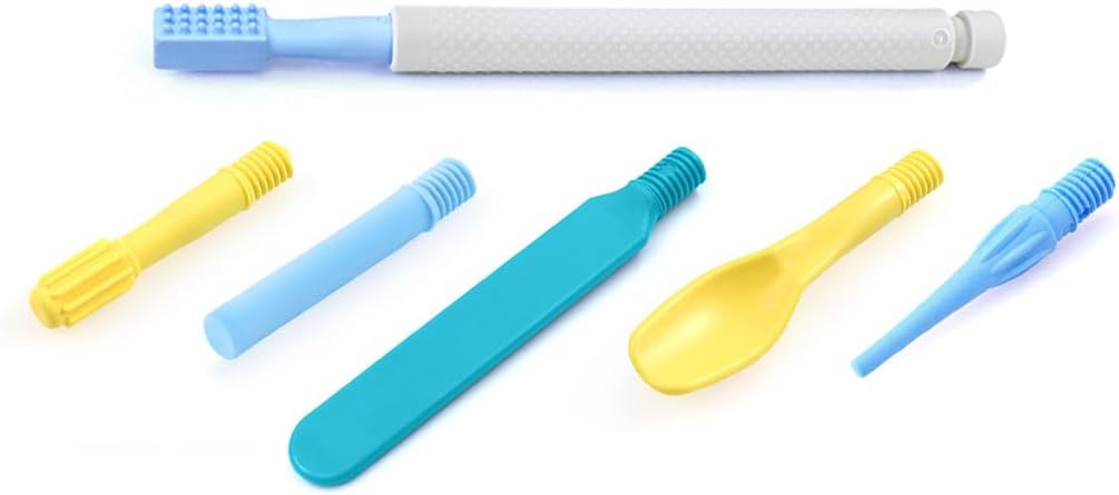 Z-Vibe Travel Kit with Spoons (Light Grey) by ARK Therapeutic