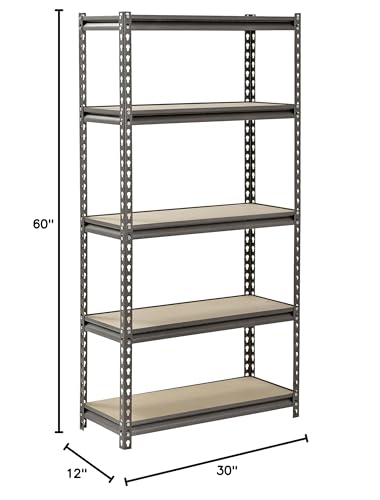Steel Storage Rack with Adjustable Shelves
