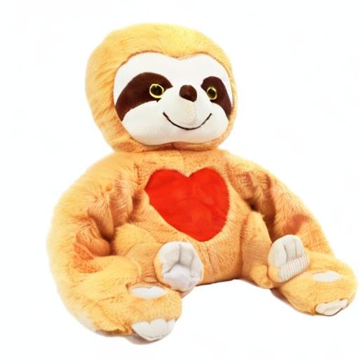 Weighted Stuffed Animal - Brown Sloth 4.5 lbs, Ideal for Sensory Needs