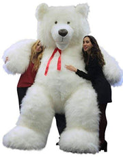 9 Foot Giant White Teddy Bear Soft Plush 108 Inches Huge Stuffed Animal Gigantic