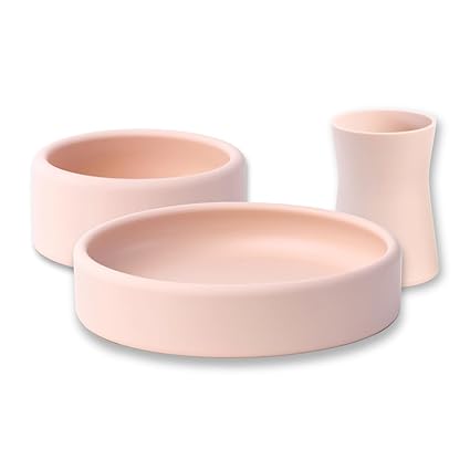 Silicone Plate, Bowl & Cup Set for Babies and Toddlers
