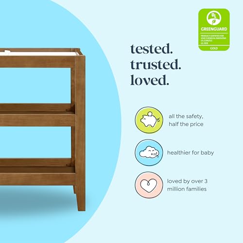 Colby Changing Table with Storage Shelves